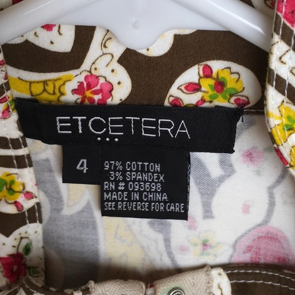 Etcetera Colorful Paisley Jacket - Picture 3 of 3